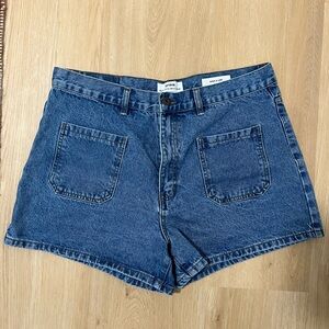 Cotton:On High A Line Jean Shorts